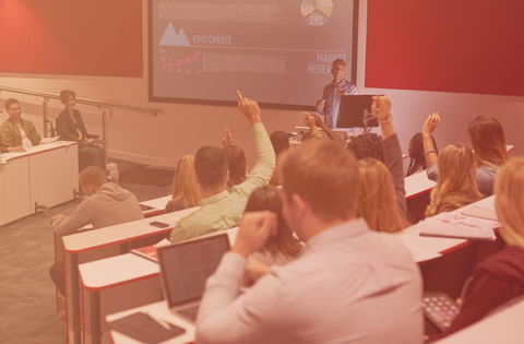 Vorlesung an der Uni