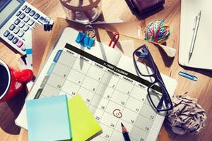 ...und ein voller Terminkalender.