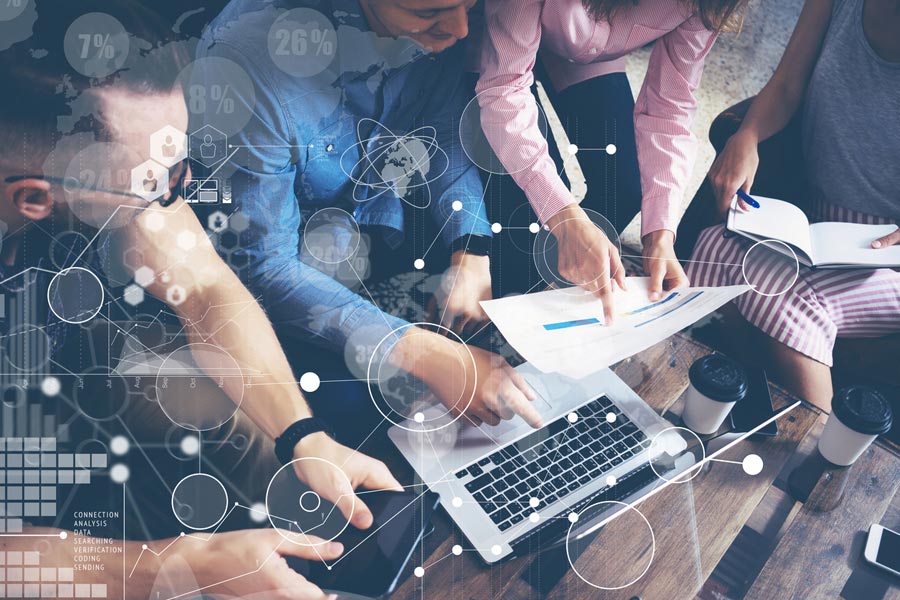 Im Digitale Medien Studium beschäftigst du dich u.a. mit ...