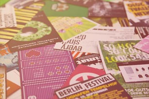 Bunte Printerzeugnisse