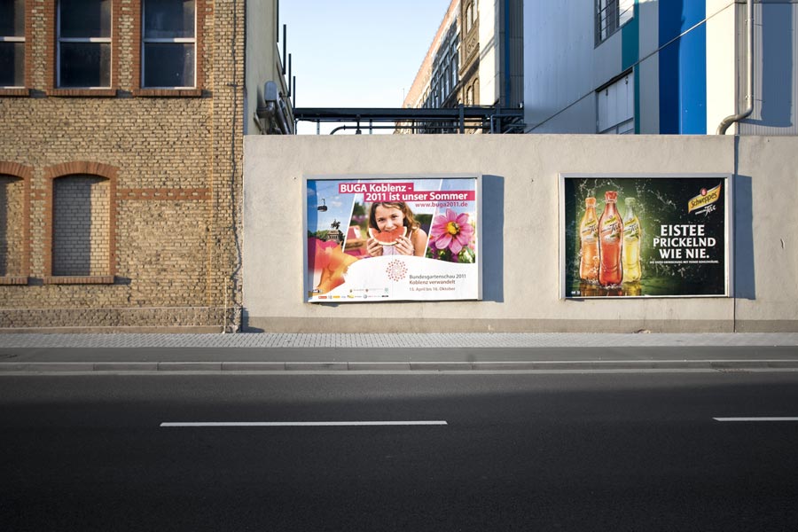 ... sondern auch die visuelle Kommunikation, z.B. in der Werbung.